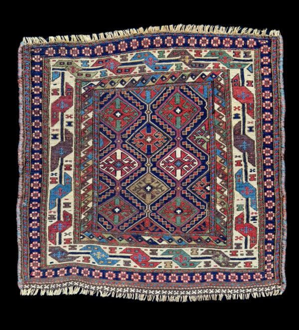 Shahsevan Flag 19th Century Sumak Bagface Shahsevan tribe – Amir Oskouei